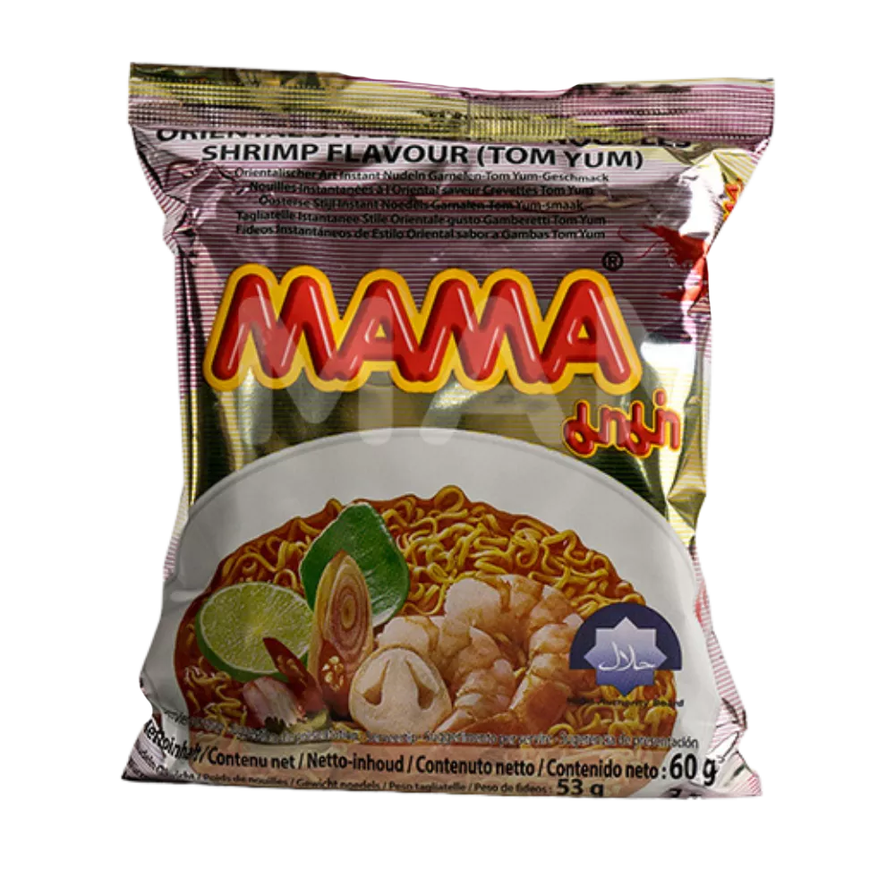 MAMA Oriental Style Shrimp Tom Yum Pk 60G